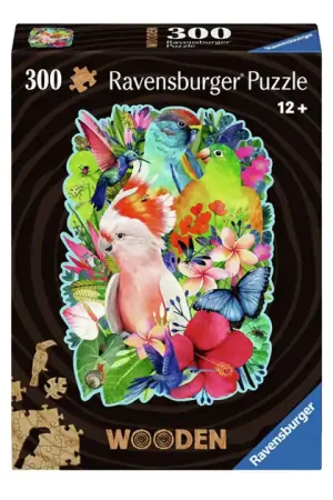 Ravensburger Houten Legpuzzel Beautiful Birds, 300st. Weekendaanbieding