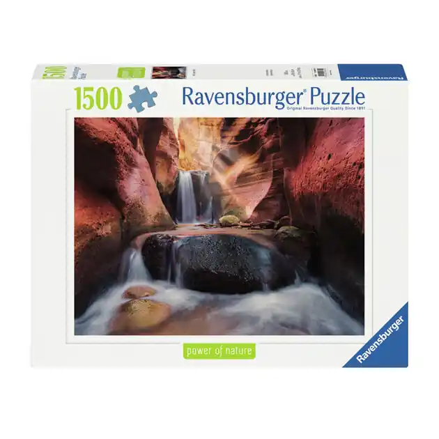 Bestseller Ravensburger Legpuzzel Der Wasserfall Im Red Canyon, 1500st.