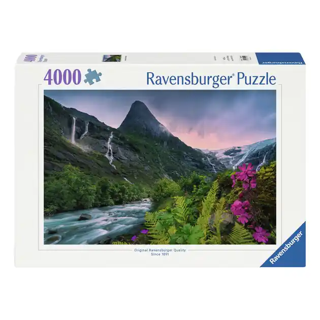 Laatste Versie Ravensburger Legpuzzel Atemberaubende Bergstimmung, 4000st.