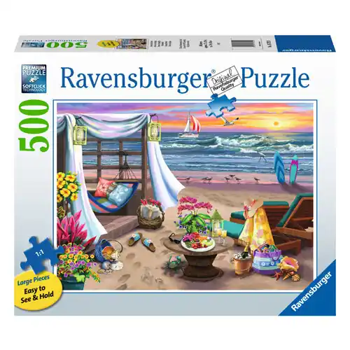 Favoriet Ravensburger Legpuzzel Strandavond, 500st.