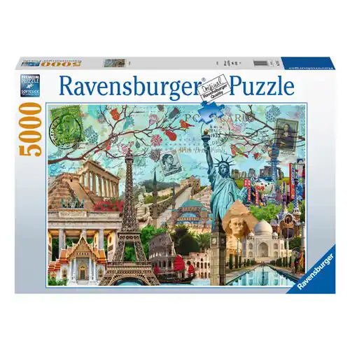 Koop Online Ravensburger Legpuzzel Big City Collage, 5000st.