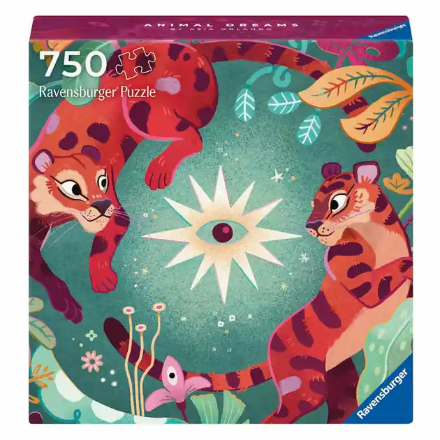 Weekendaanbieding Ravensburger Legpuzzel Art & Soul Animal Spirit, 750st.