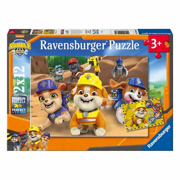 Ravensburger Legpuzzel Rubble & Crew - 2x12st. Beste Prijs