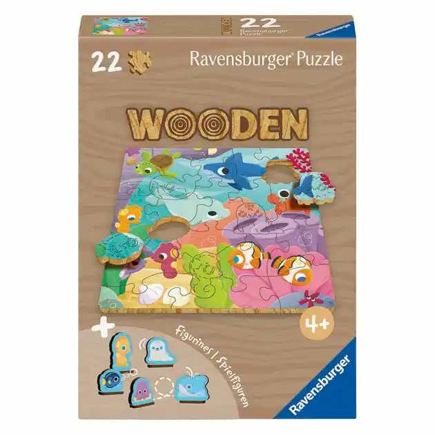 Ravensburger Houten Legpuzzel Onderwaterdieren - 22st. Koop Online