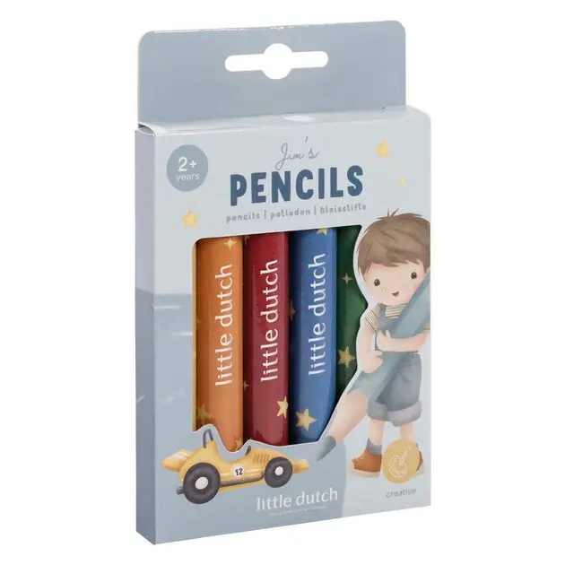 Little Dutch Potloden Jim - 6st. Koop Vandaag
