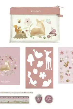 Little Dutch Etui Set Fairy Garden - 7dlg. Finale Uitverkoop