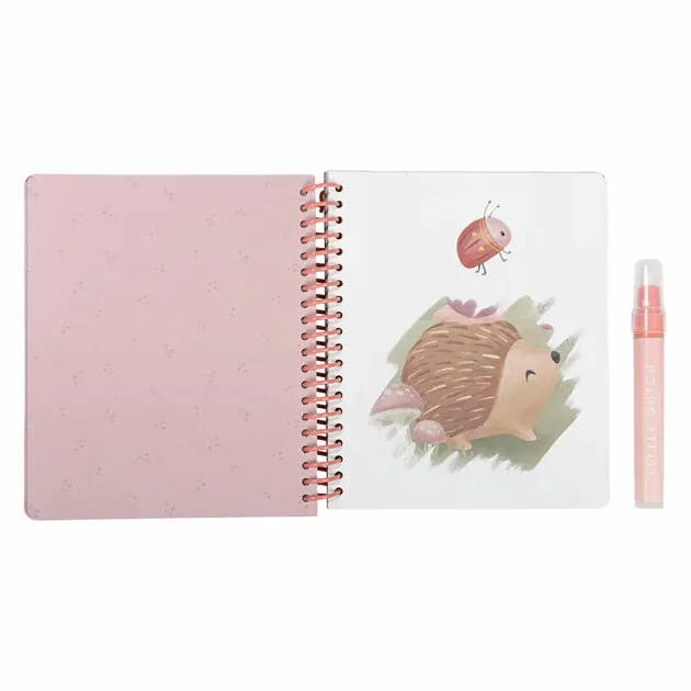 Little Dutch Magisch Waterkleurboek Rosa Fairy Garden Speciale Aanbieding