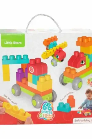 Betrouwbaar Little Stars Soft Bouwstenen - 66st.