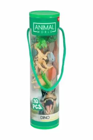 Animal World Speelset Dino - 10dlg. Op = Op