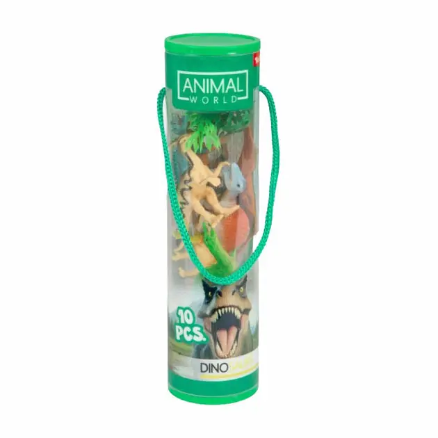 Animal World Speelset Dino - 10dlg. Op = Op