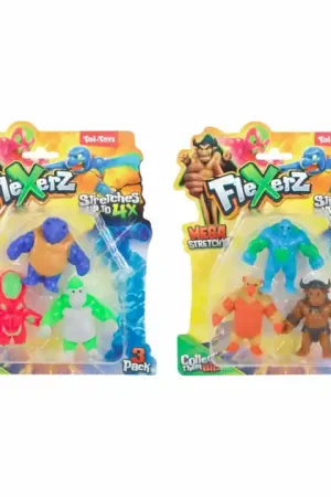 Anti Stressfiguur Flexerz 6cm - 3st. Direct Verzonden