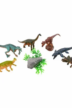 Direct Verzonden Animal World - Dinosaurus Set - 8dlg.