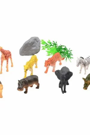 Animal World - Wilde Dieren Set - 10dlg. Hoge Kwaliteit