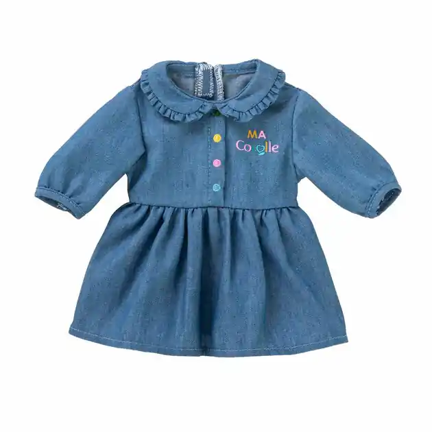 Laatste Kans Corolle Spijkerjurkje voor Babypop, 36cm