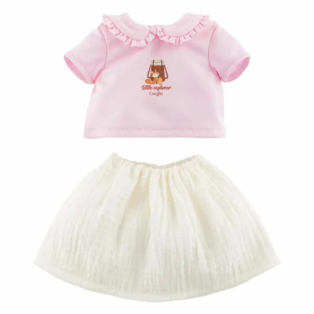 Rechtstreeks Van De Fabrikant Corolle T-Shirt met Jurkje Kleine Ontdekker - 30cm