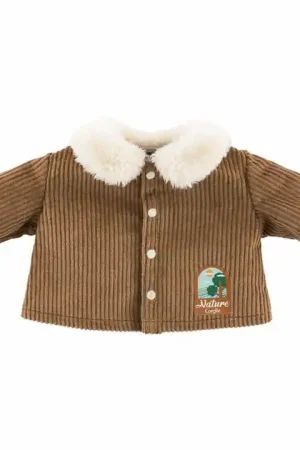 Aanbieding Corolle Velours Jasje Kleine Ontdekker - 36cm
