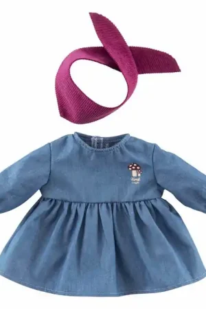 Beperkt Aanbod Corolle Jeans Poppennurk met Sjaal Kleine Ontdekker - 42cm