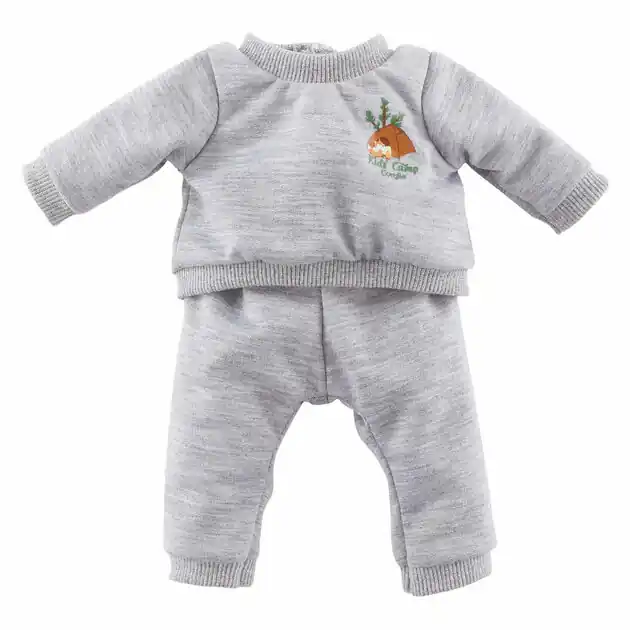 Corolle Grijs Poppen Joggingpak Kleine Ontdekker - 42cm Koop Vandaag