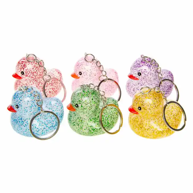 Uitverkoop Sleutelhanger Glitter Eend