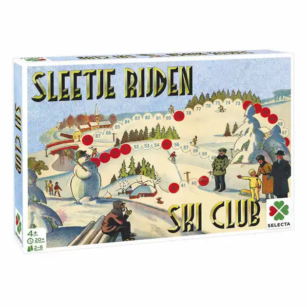 Beperkt Aanbod Bordspel Spellen van toen - Sleetje Rijden/Ski Club