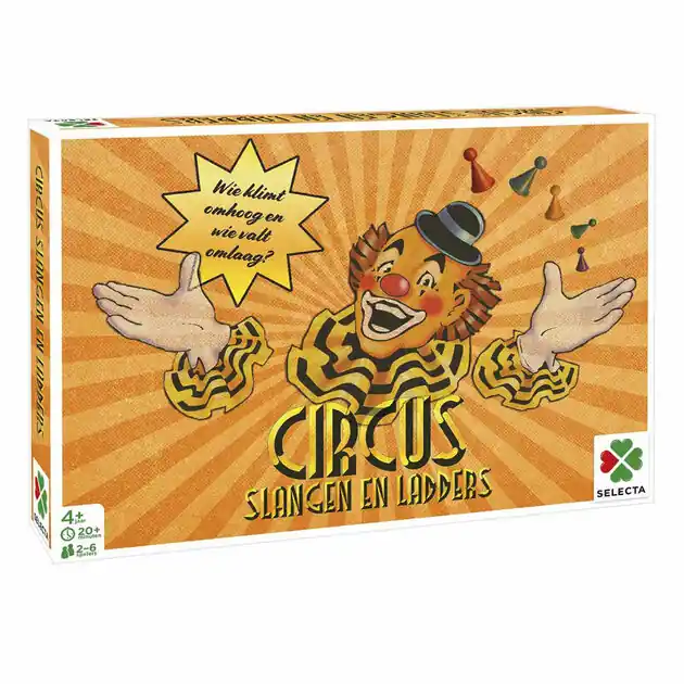 Koopje Bordspellen van toen - Circus & Slangen en Ladders