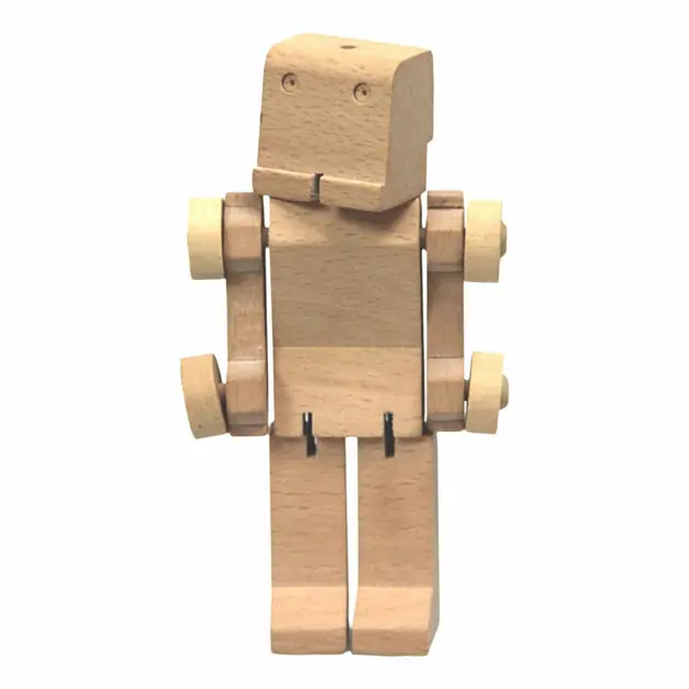 Primi Passi - Houten Transformeer Robot/Truck Op = Op