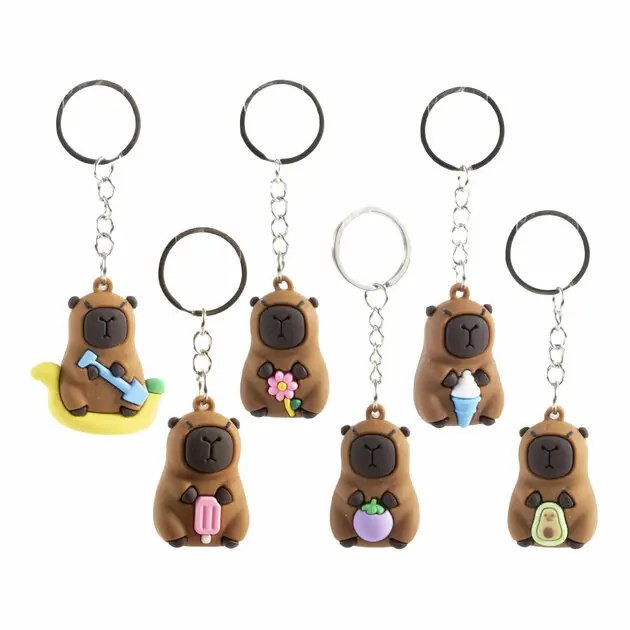 Sleutelhanger Capibara - 4cm Seizoensaanbieding