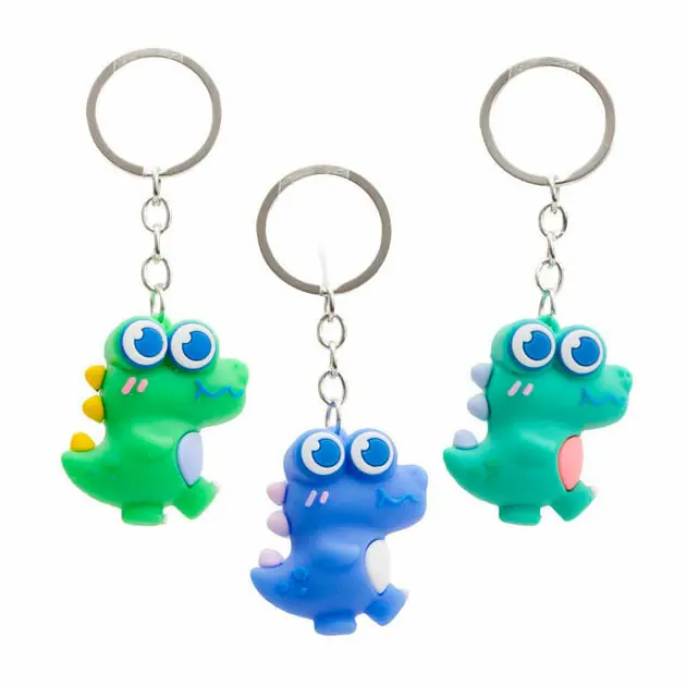 Sleutelhanger Grappige Dino - 4,5cm Goedkoop