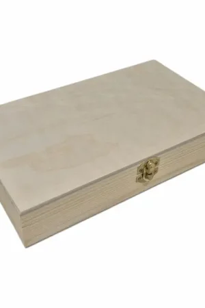 Flitsaanbieding Grenen Penselenkist - 27x16x6cm