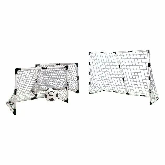 Hoge Kwaliteit Mondo Voetbaldoel Set 2-in-1 met Bal en Pomp
