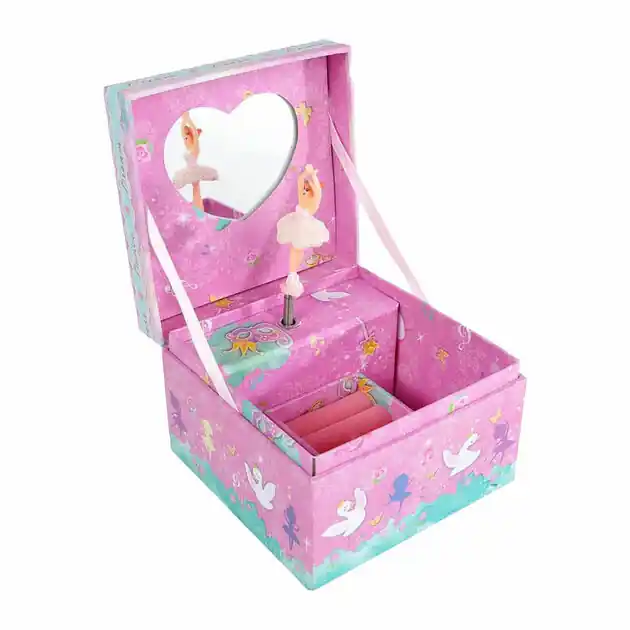 Juwelendoosje met dansende ballerina op muziek 15cm Nu Kopen