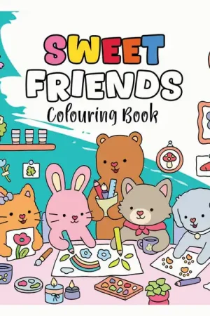 Seizoensaanbieding Sweet Friends Kleurboek - 96pag.