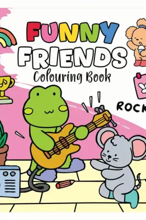 Weekendaanbieding Funny Friends Kleurboek - 96 pag.