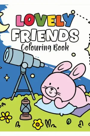 Lovely Friends Kleurboek - 96pag. Gecertificeerd