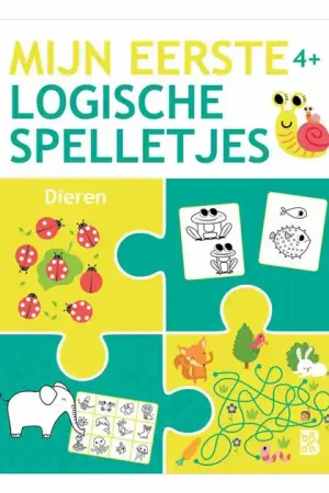 Mijn eerste logische spelletjes 4+ Dieren Beperkte Voorraad