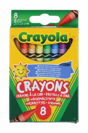 Aanbieding Crayola Waskrijtjes - 8st.