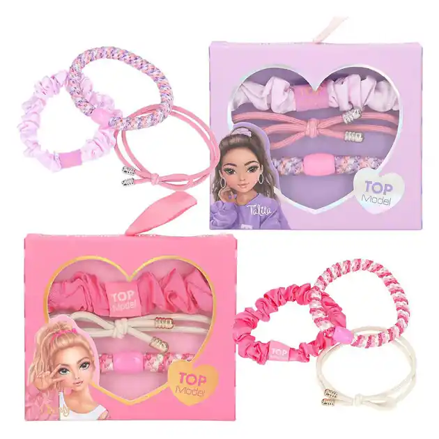 TOPModel Haarelastiekjes Set - 3dlg. Express Levering