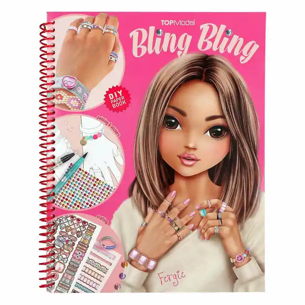 TOPModel Create your Bling Bling Kleurboek Koop Vandaag