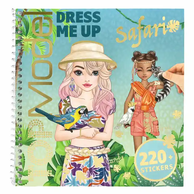 Nieuw TOPModel Dress me Up Stickerboek Safari