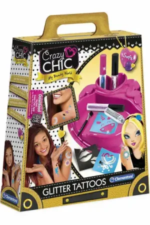 Clementoni Crazy Chic - Glitter Tattoos Betrouwbaar