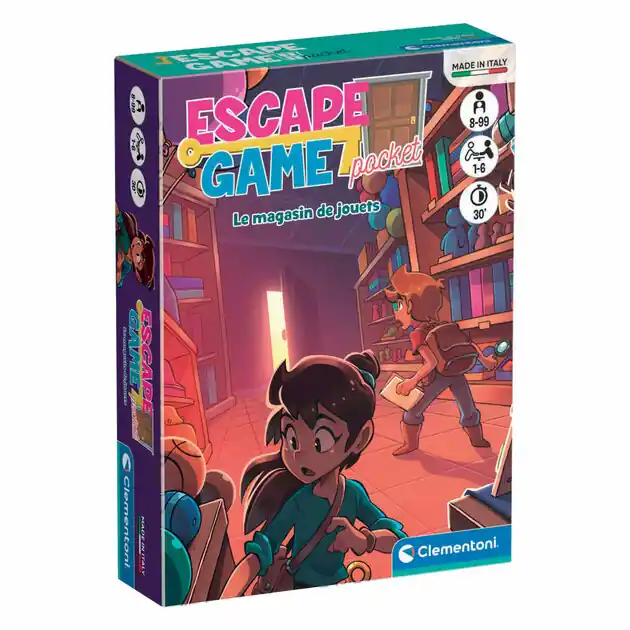 Alleen Vandaag Clementoni Escape Game Pocket Le Magasin de Jouets (Franstalig)