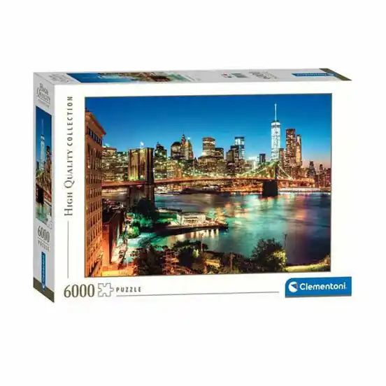 Beperkte Voorraad Clementoni Puzzel Brooklyn Bridge Lights, 6000st.
