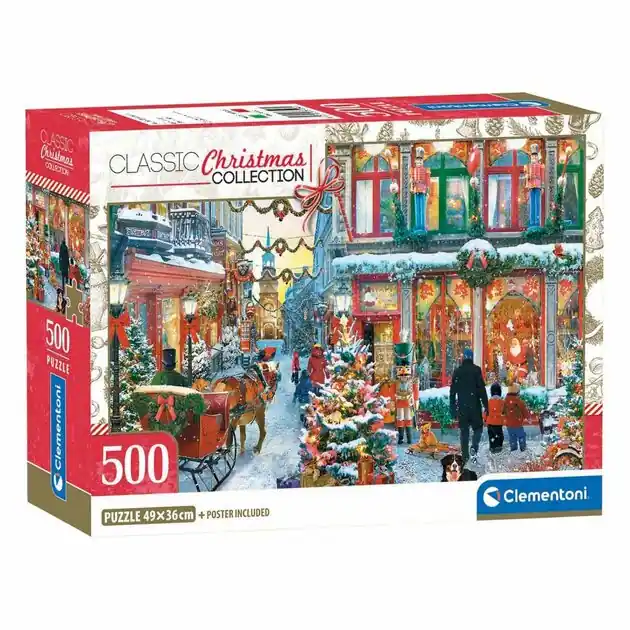 Betaalbaar Clementoni Legpuzzel De Vreugde Van Kerstmis - 500st.