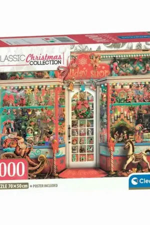 Beperkte Voorraad Clementoni Legpuzzel Kerstwinkel - 1000st.