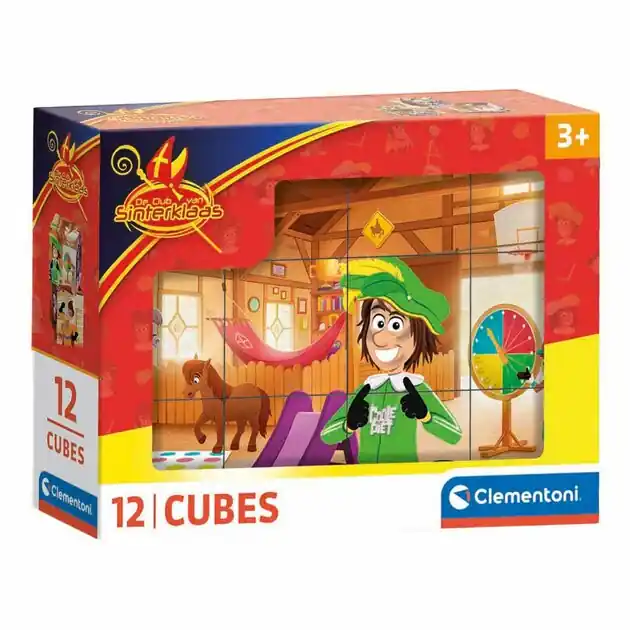 Hete Deal Clementoni Blokkenpuzzel Sinterklaas - 12st.