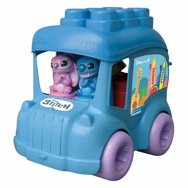 Gratis Retour Clementoni Soft Clemmy Stitch Schoolbus