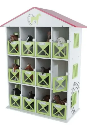 Kids Globe Paarden Opbergbox met 12 Boxen Rechtstreeks Van De Fabrikant