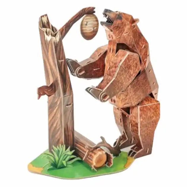 Cubic Fun 3D Puzzel National Geographic Bruine Beer Bestseller