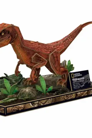 Koop Vandaag Cubic Fun 3D Puzzel National Geographic Velociraptor
