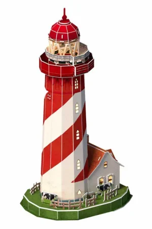 Alleen Vandaag Cubic Fun 3D Puzzel Vuurtoren LED, 51st.
